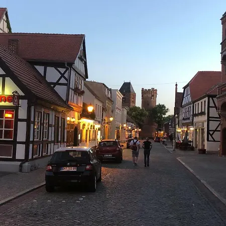 Ferienhaus Elbblick Tangermünde Exterior foto